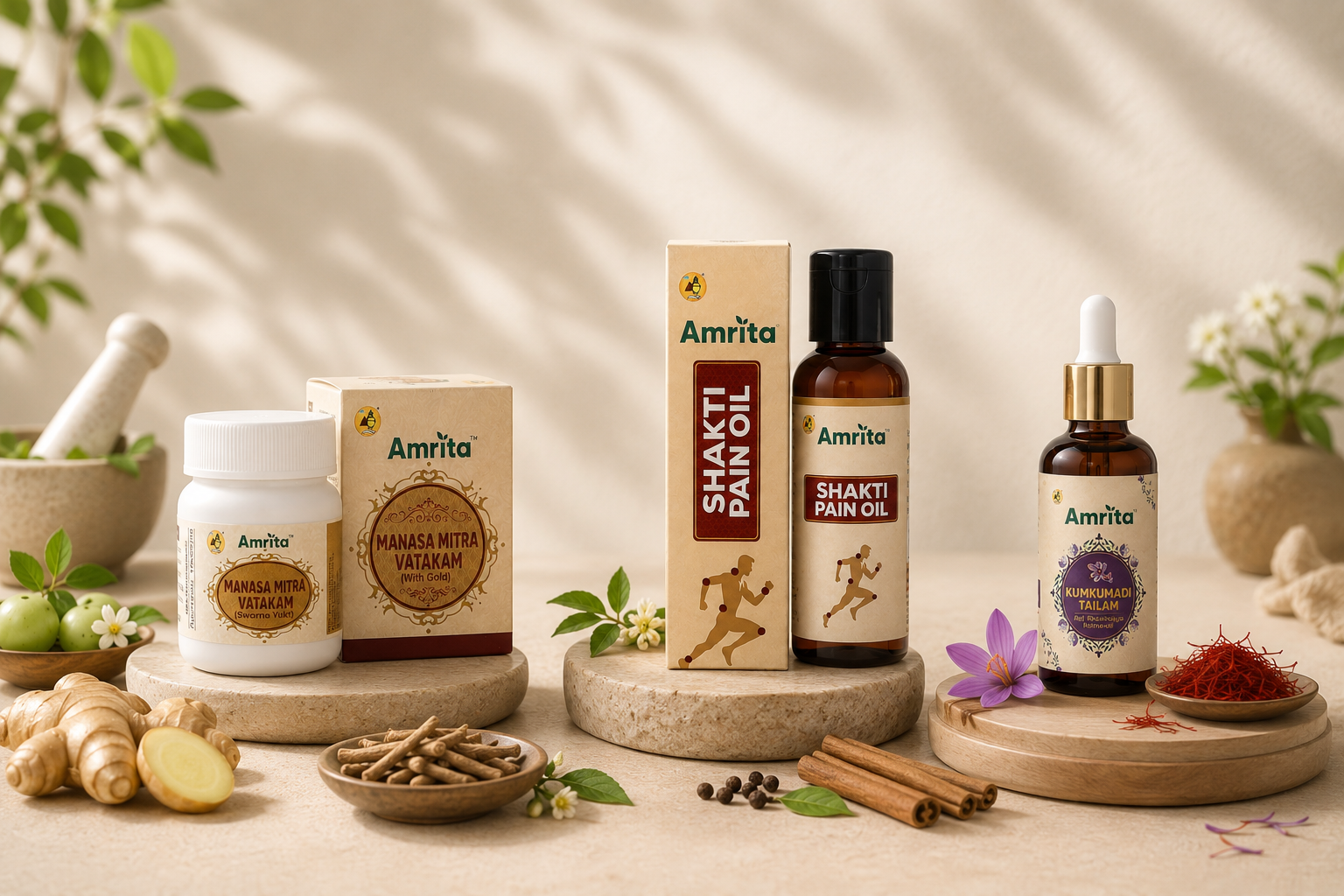 Amrita product range